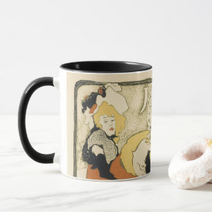 Mug Danseuse Art Nouveau Jane Avril, Toulouse Lautrec
