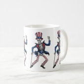 Mug Danseuse Danseuse Squelette (Devant droit)