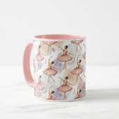 Mug Danseuse de ballet Casse-Noisette arbre de Noël (Devant gauche)