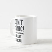 Mug Danseuse de ballet drôle (Devant gauche)