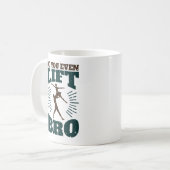 Mug Danseuse de ballet masculine, Levez Même Brun (Devant gauche)