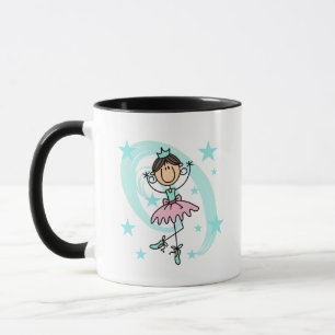 Mug Danseuse de Ballet - T-shirts Marrons et Cadeaux