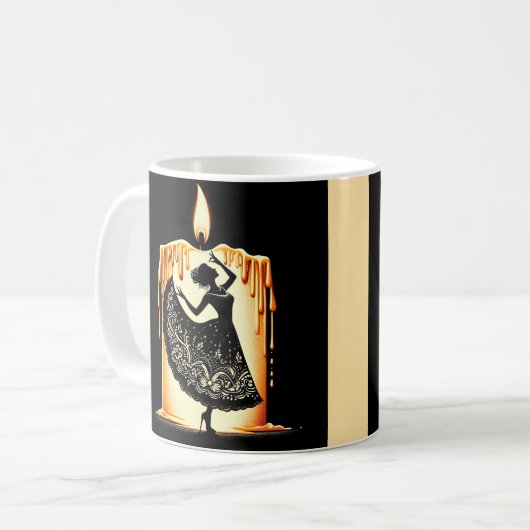 Mug Danseuse de flamenco (Devant gauche)