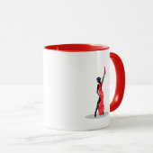 Mug Danseuse de flamenco (Devant droit)