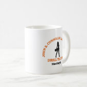 Mug Danseuse de l'équipe de drill de l'école secondair (Devant droit)
