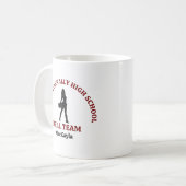 Mug Danseuse de l'équipe de drill de l'école secondair (Devant gauche)