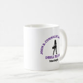 Mug Danseuse de l'équipe de drill de l'école secondair (Devant droit)