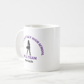 Mug Danseuse de l'équipe de drill de l'école secondair (Devant gauche)