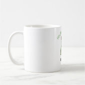 Mug Danseuse de step irlandais - Vert (Gauche)