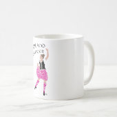 Mug Danseuse des Highlands Rose (Devant droit)