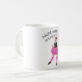 Mug Danseuse des Highlands Rose (Devant gauche)