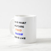 Mug danseuse disco, avenir (Devant gauche)