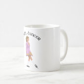 Mug Danseuse Irlandaise en Soft Shoe Rose (Devant droit)