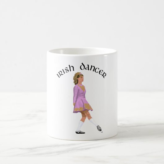 Mug Danseuse Irlandaise en Soft Shoe Rose (Centre)