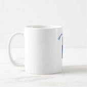 Mug Danseuse Irlandaise Soft Shoe en Bleu (Gauche)