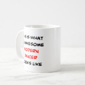 Mug danseuse moderne, génial (Devant gauche)