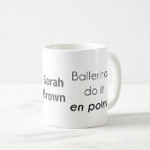 Mug Danseuses de ballet alors ! (Devant droit)