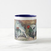 Mug Danseuses Lacant leurs Chaussures par Edgar Degas (Centre)