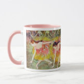 Mug Danseuses s'inclinant d'Edgar Degas, Art du ballet (Gauche)
