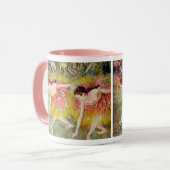 Mug Danseuses s'inclinant d'Edgar Degas, Art du ballet (Devant gauche)