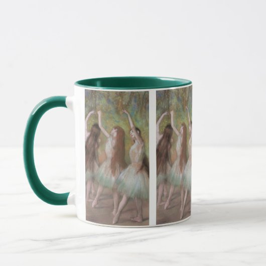 Mug Danseuses Vertes par Edgar Degas, Art de Ballet An (Gauche)