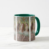 Mug Danseuses Vertes par Edgar Degas, Art de Ballet An (Devant droit)