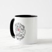 Mug Dansez comme Frosty Brillez comme Rudolph Noël (Devant gauche)