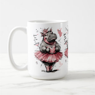 Mug Dansez Comme Si Personne Ne Regardait Hippopotame