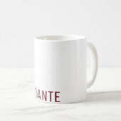 Mug Dante Alighieri (Devant droit)