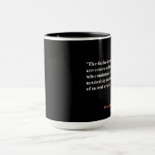 Mug Dante Alighieri Cite Les Endroits Les Plus Sombres (Centre)