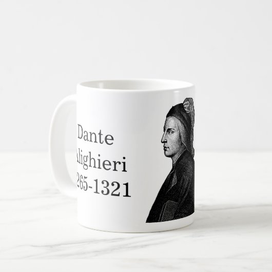 Mug Dante Alighieri cite Verse (Devant gauche)