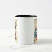 Mug Dante et les âmes transformées en oiseaux (Centre)