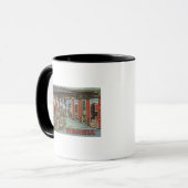 Mug Danville, Virginie - Scènes de grandes lettres (Devant gauche)