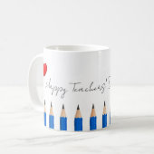 Mug d'appréciation de la fête des enseignants (Devant gauche)