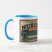 Mug d'appréciation pour infirmière – Cadeau drôle (Gauche)