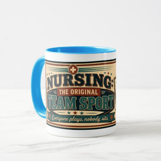 Mug d'appréciation pour infirmière – Cadeau drôle (Devant gauche)