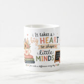 Mug d'appréciation pour l'enseignant (Centre)
