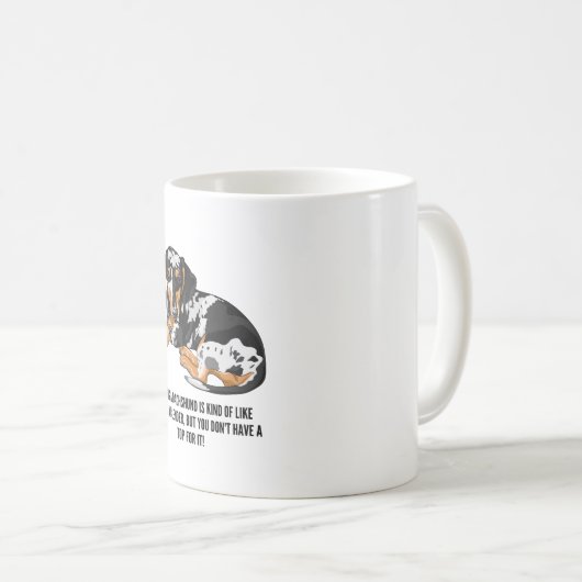 Mug Dappy Dachshund (Devant droit)