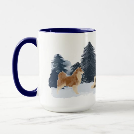 Mug d'aquarelle finlandaise (Gauche)