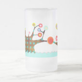 Mug d'arbre coloré blanc (Centre)