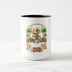 Mug Darius squelette dinosaure manches longues