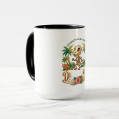 Mug Darius squelette dinosaure manches longues (Devant gauche)