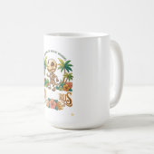 Mug Darius squelette dinosaure manches longues (Devant droit)