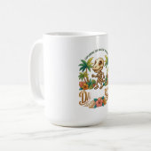 Mug Darius squelette dinosaure manches longues (Devant gauche)