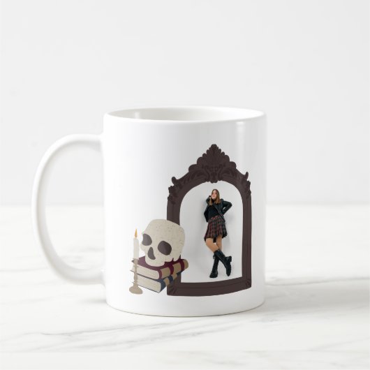 Mug Dark Academia Graphic avec photo (Gauche)
