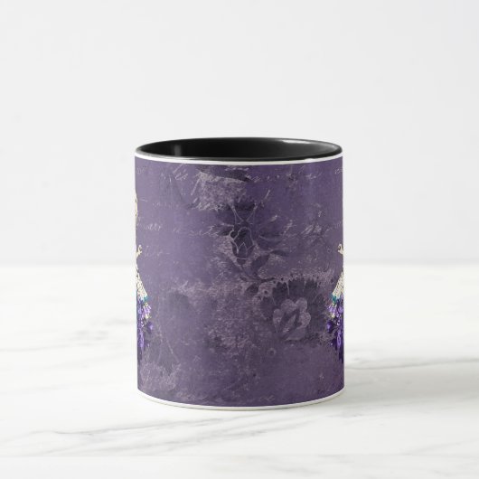 Mug Dark Alice Rustic Deep Purple (Centre)