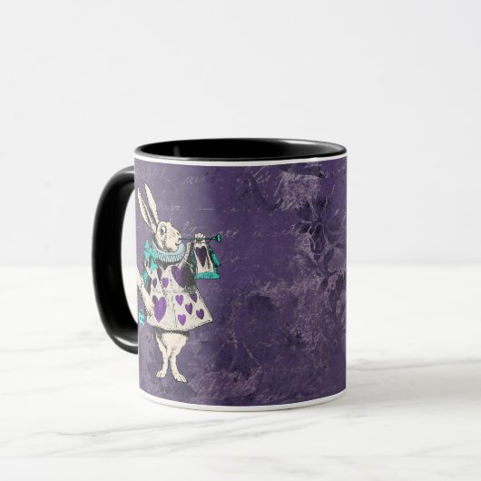 Mug Dark Alice Rustic Deep Purple (Devant gauche)