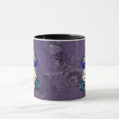 Mug Dark Alice Rustic Deep Purple (Centre)
