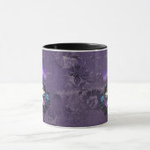 Mug Dark Alice Rustique Violet Foncé (Centre)