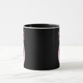 Mug Dark Bunny Skull – Gothic Style - caneca (Centre)